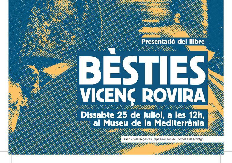 Presentació del llibre Bèsties, de Vicenç Rovira 2026 07 25 bèsties vicenç rovira des