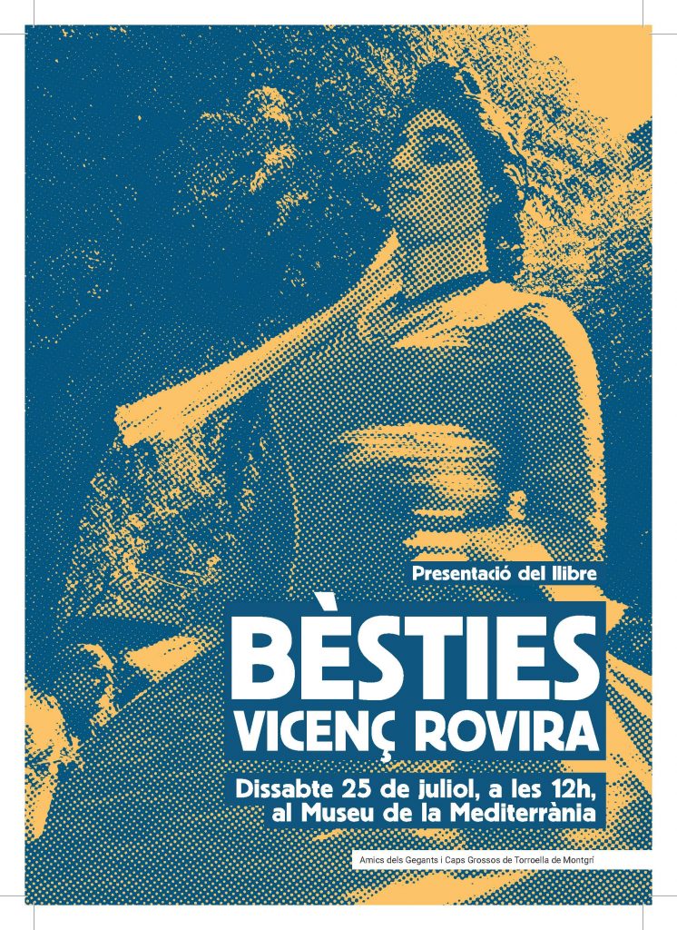 Presentació del llibre Bèsties, de Vicenç Rovira 2026 07 25 llibre bèsties vicenç rovira gegantstorroella