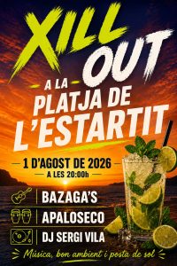 El XillOut 2026 torna a la Platja Gran de l’Estartit